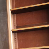 Bibliothèque ancienne en bois massif