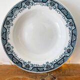 Lot of 6 ironstone plates (Morocco series)