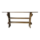 Antique solid wood wall shelf