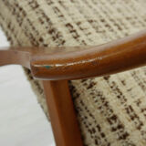 Pair of Vintage Scandinavian Easy Chairs, Lounge Chairs in Teak, 1960s