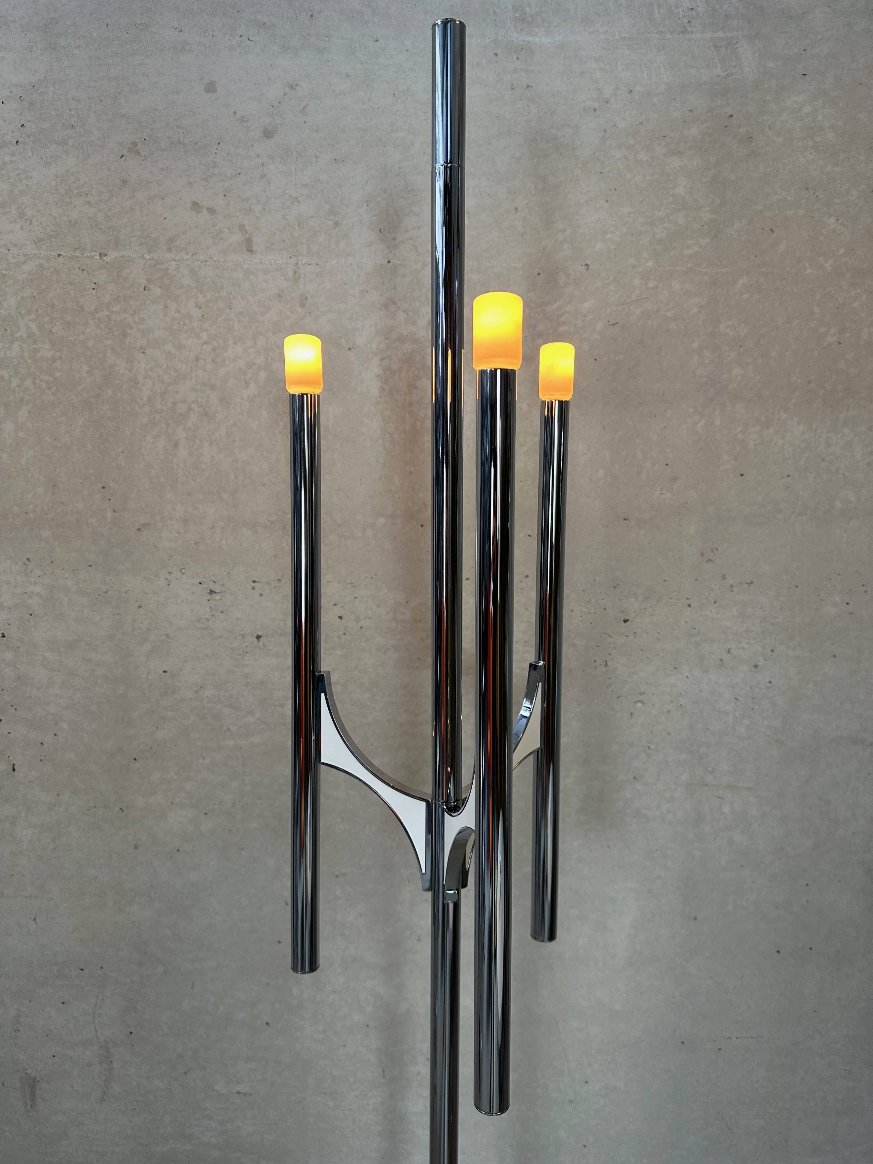 Vintage floor lamp (with or without shade) – Sciolari