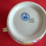Limoges porcelain sugar vase patterns flowers