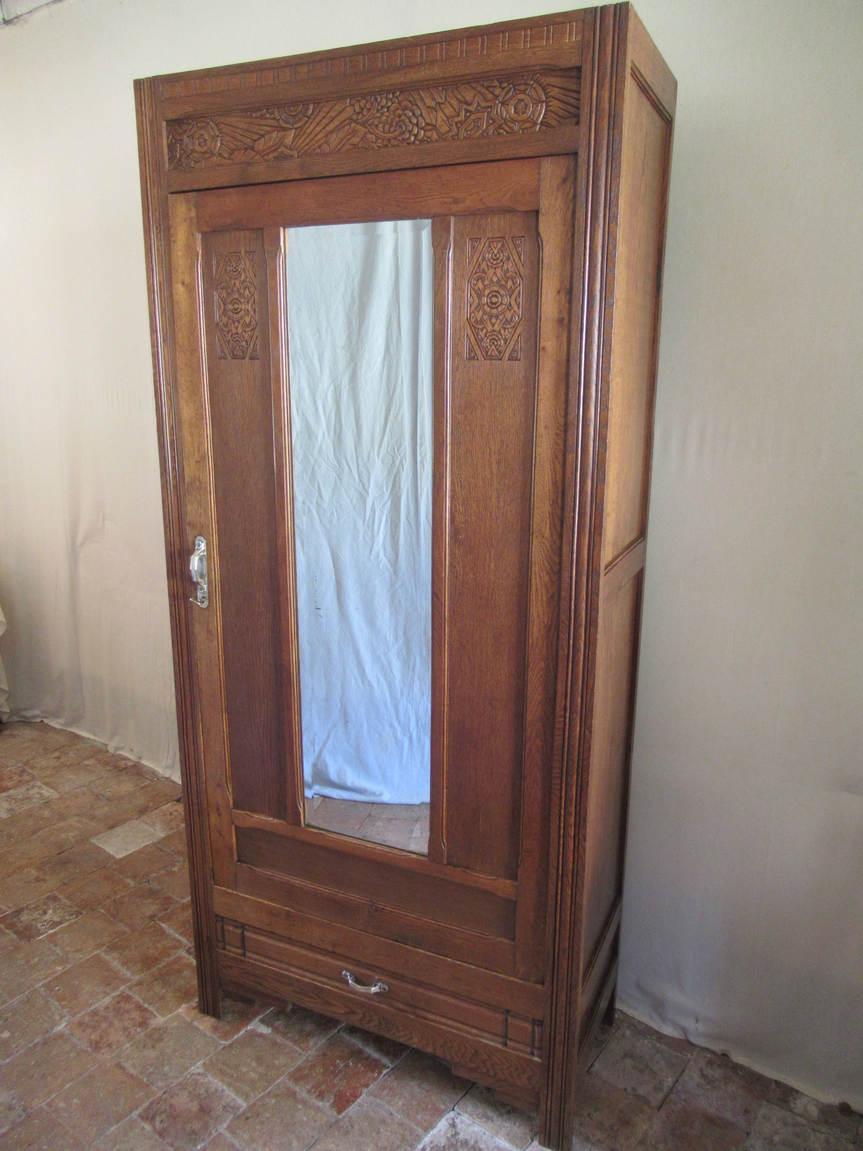 Parisian art deco wardrobe.