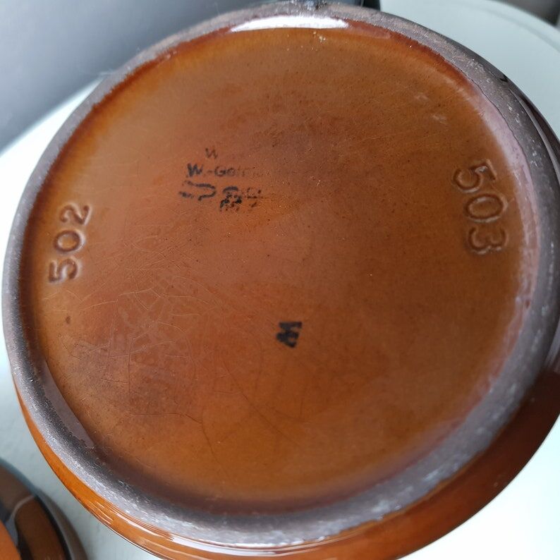 Teapot West Germany (teekanne) 1960s, 502-503