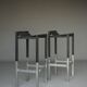 Minimalist Bar Stools by Ruud Jan Kokke, 1980s. Set of 2