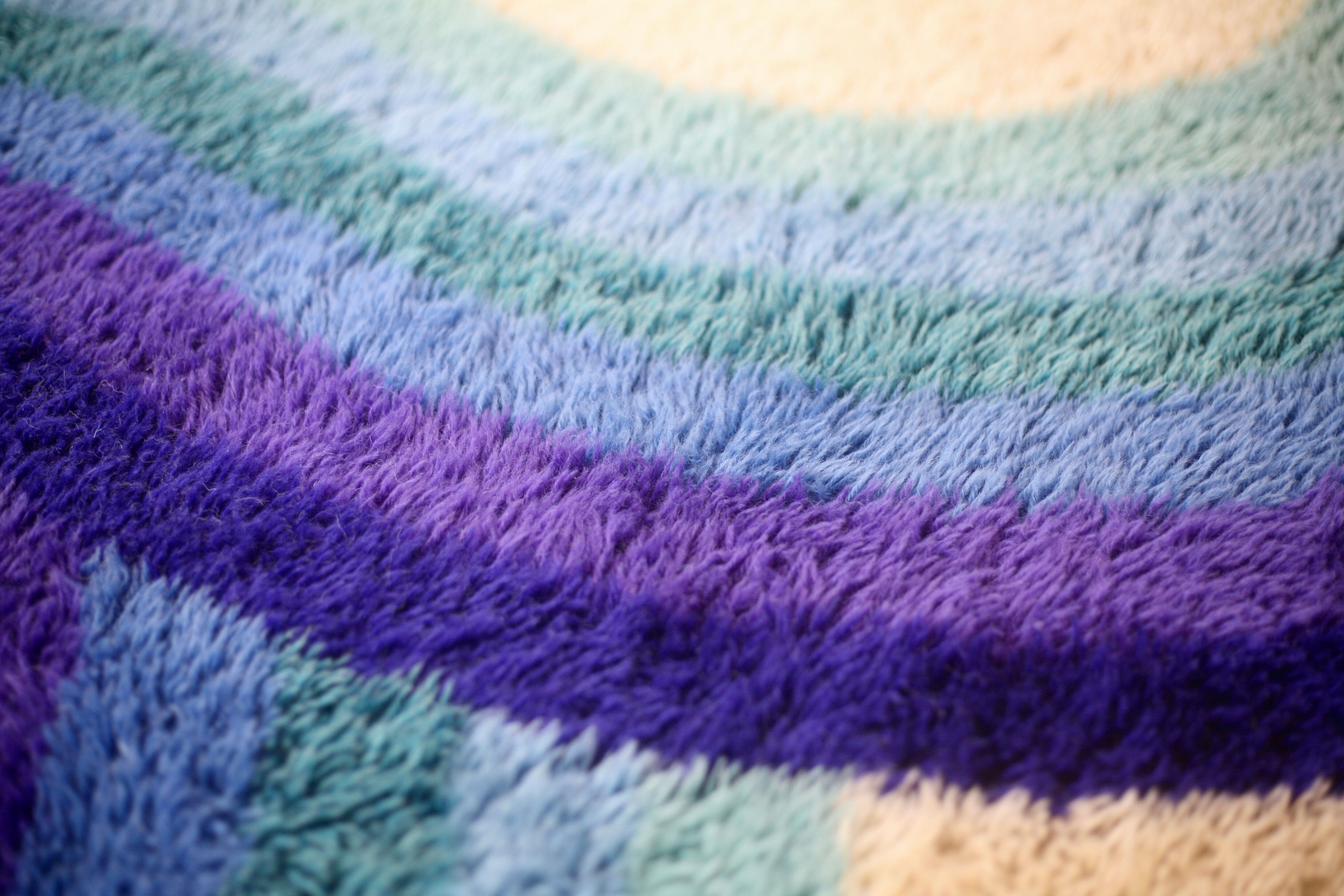 Carpet "Rainbow", Edition Desso, wool, circa 1970