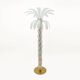 Pair of Iridescent Murano Glass Palm Tree Floor Lamps