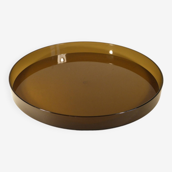 Round plexiglass tray 40 cm