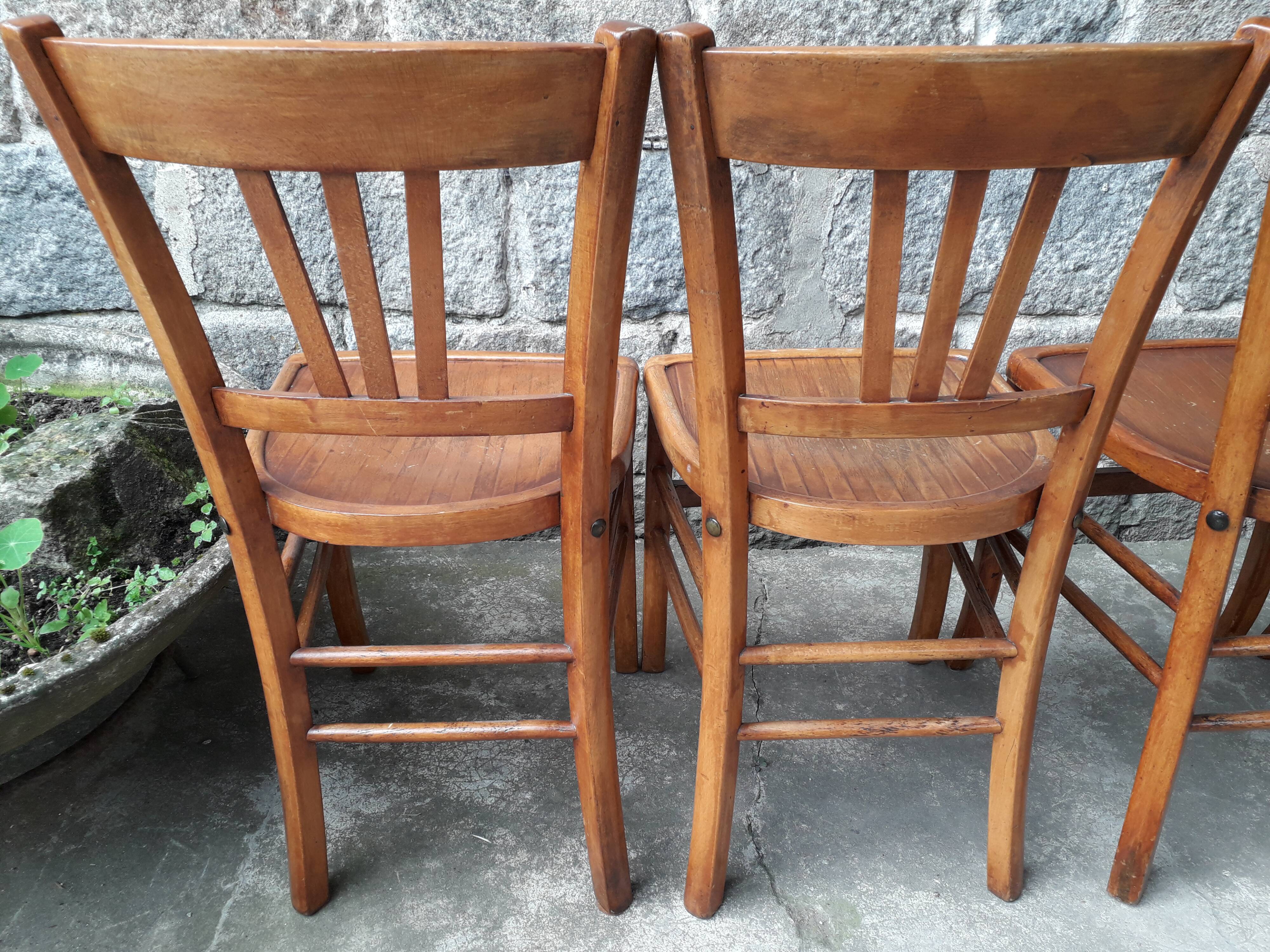 Set de 6 chaises bistrot Luterma