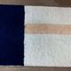 Small Moroccan wool rug 200cmx100cm traditional cotton