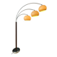 Lampadaire vintage Dijkstra Space Age Mushroom Triple Arc