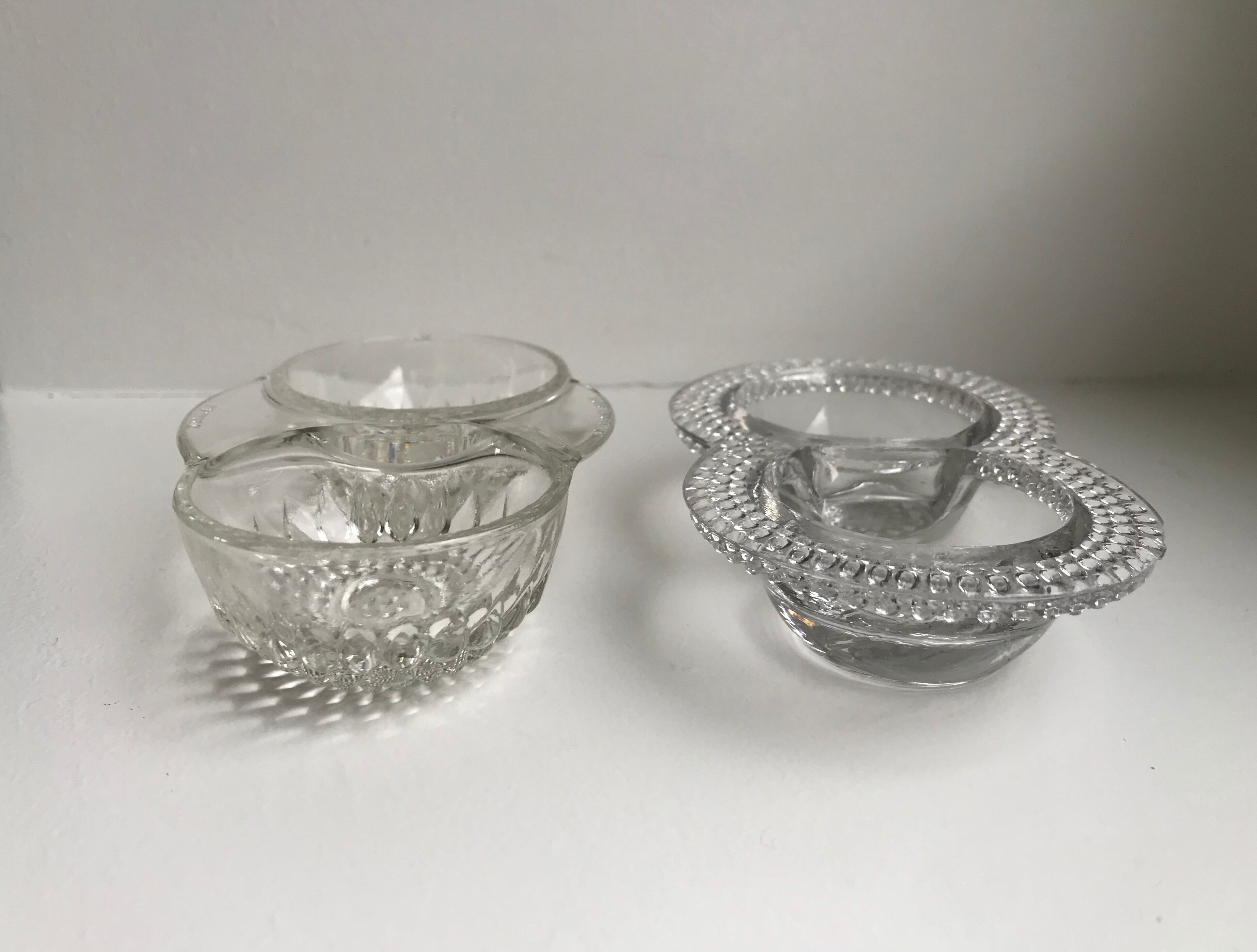 Duo de salière / saleron années 50