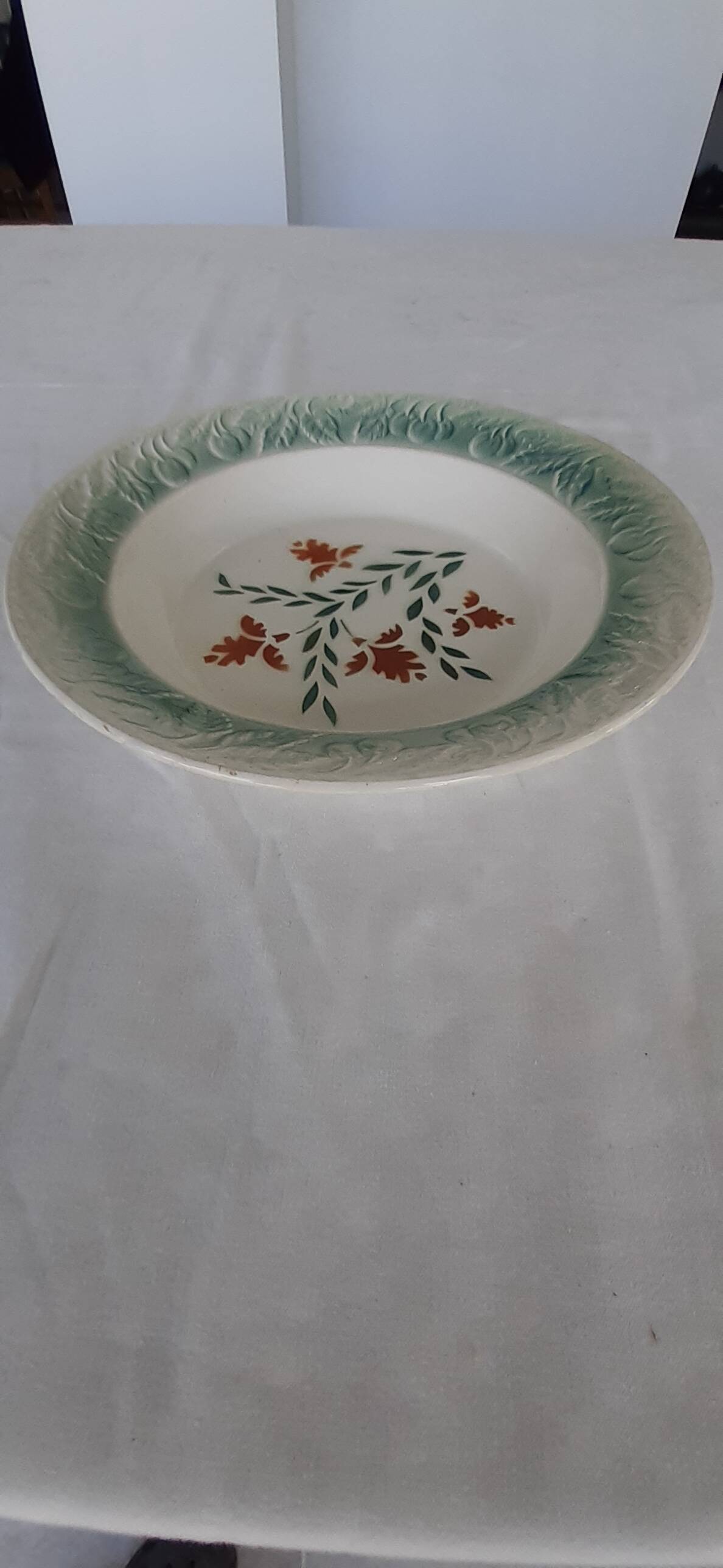 Set of 3 old GIVORS earthenware dishes