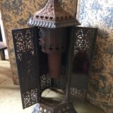 Weathered cast iron heater