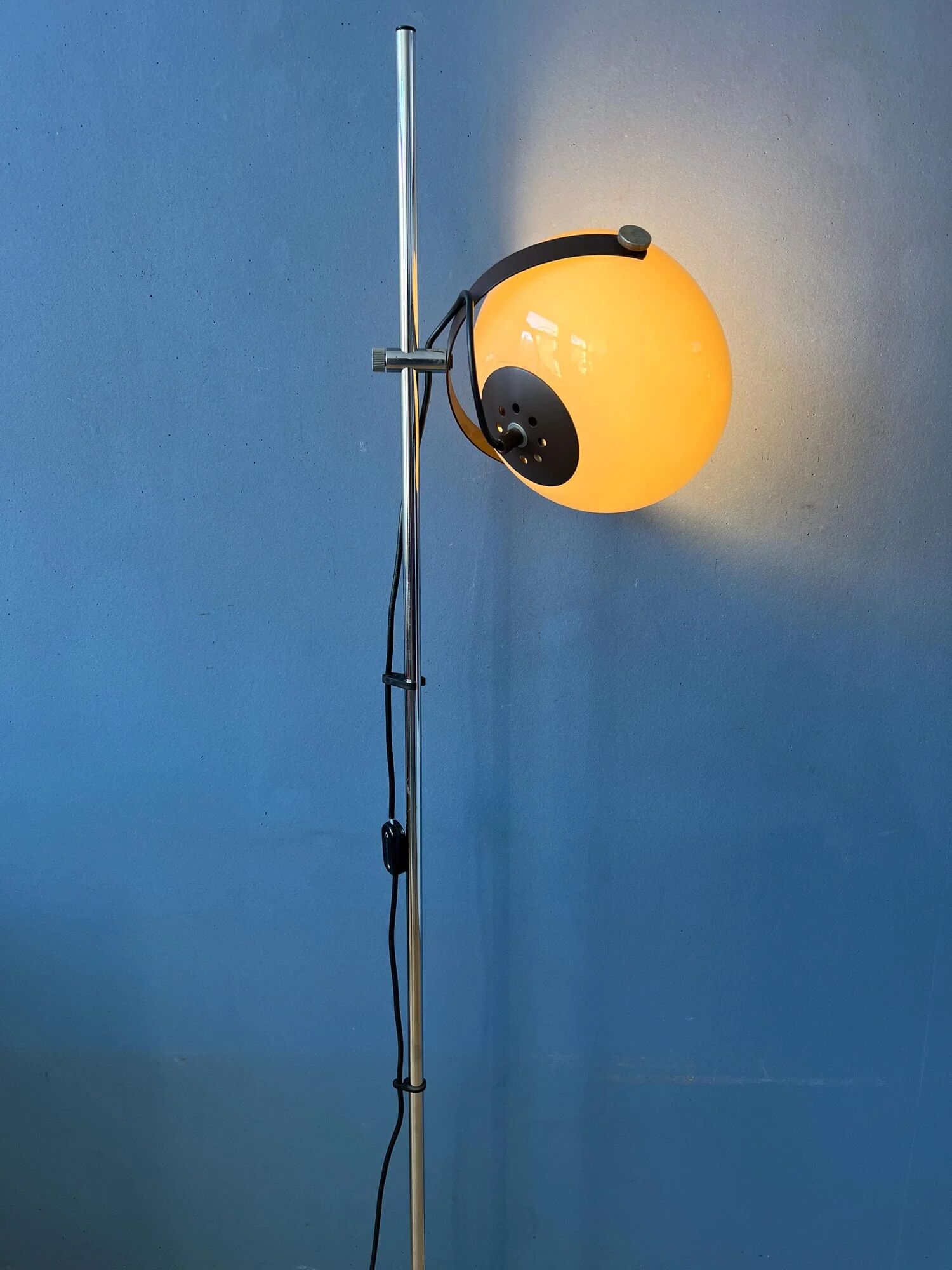 Lampadaire champignon vintage Herda space age
