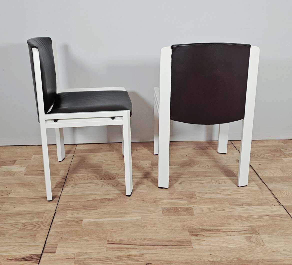 Jeo COLOMBO for Pozzi, pair of "300 chair" chairs, circa 1965
