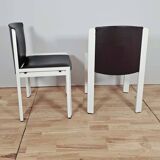 Jeo COLOMBO for Pozzi, pair of "300 chair" chairs, circa 1965