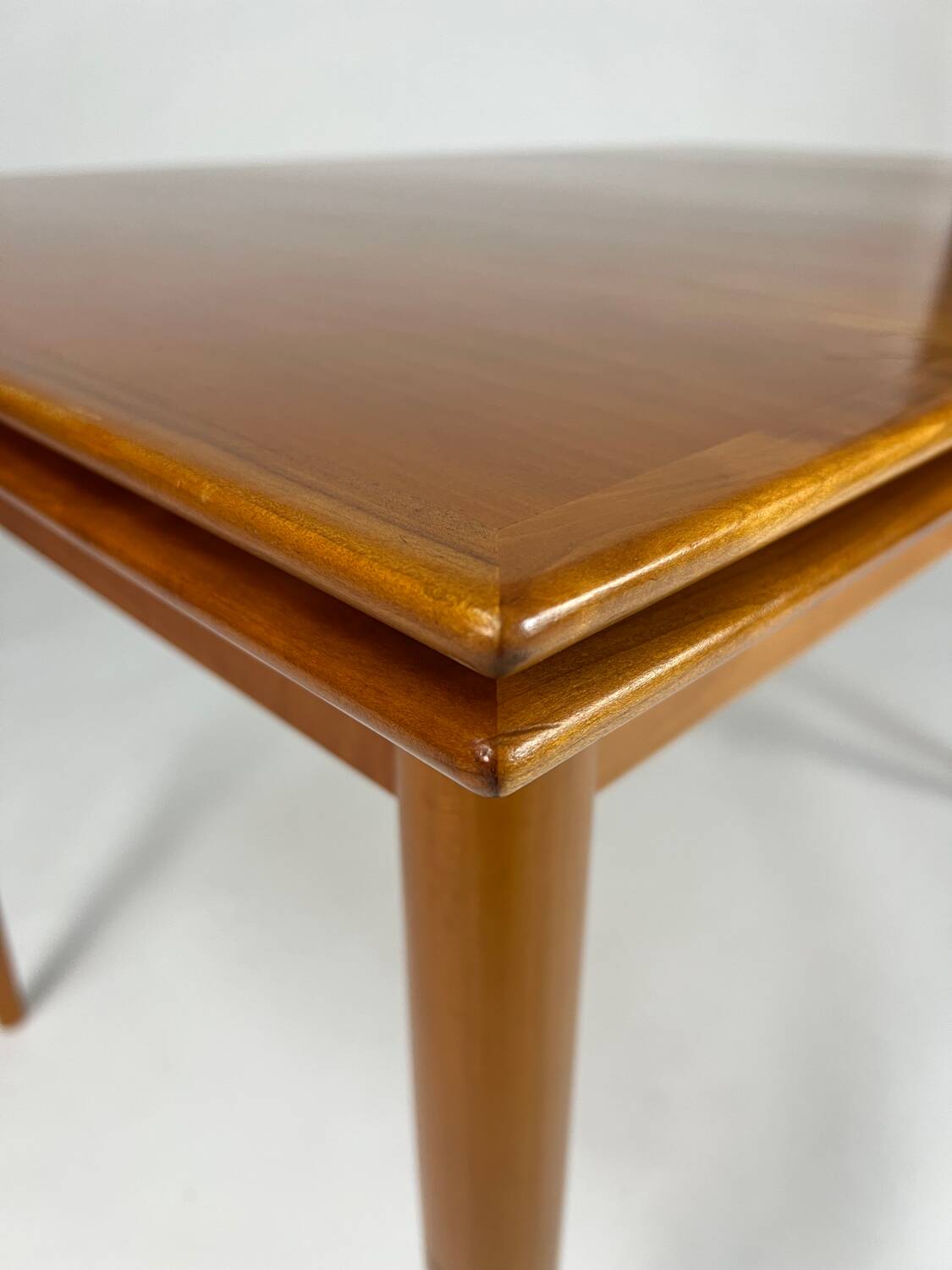 Vintage Cherrywood Dining Table Extendable 1960s Mid-Century