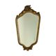 Mid Century Gold Leaf Mirror Classic Deknudt Fifties
