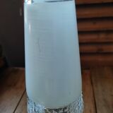 Art deco lamp living room bronze tulip glass diamond tip ch 1122215