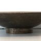 Old golden brass fruit bowl
