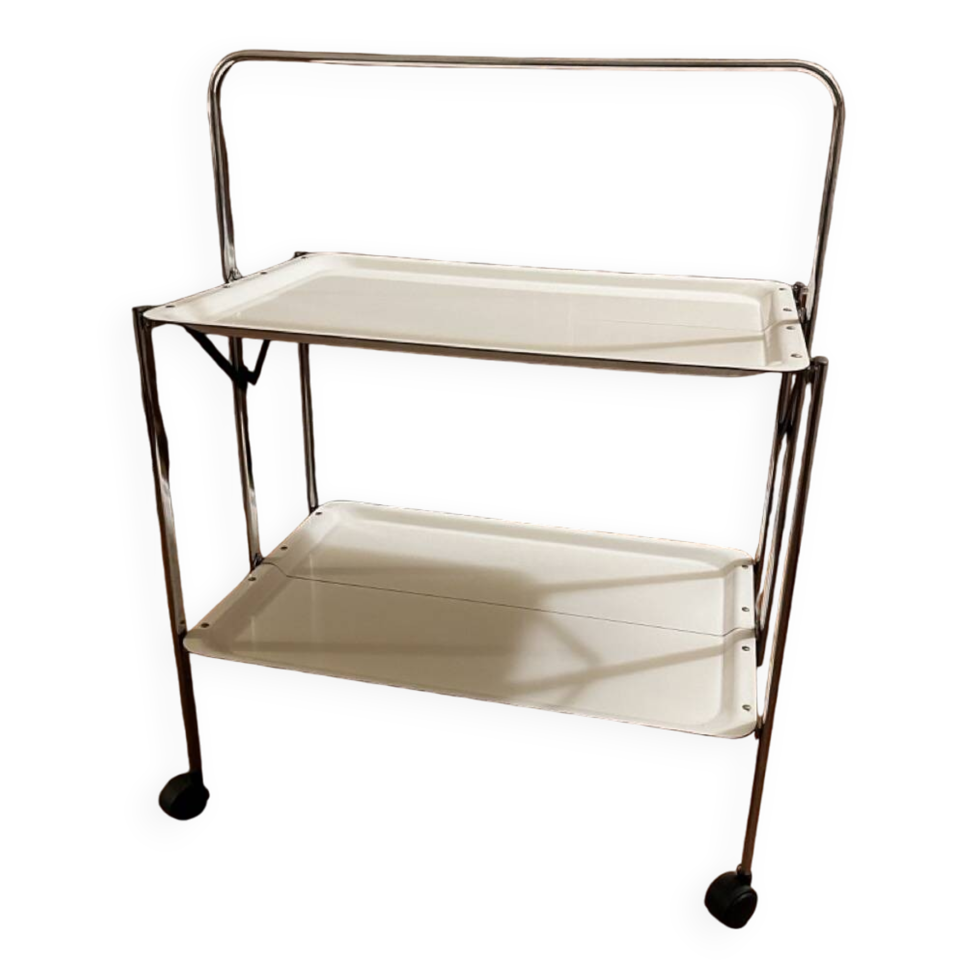 Chariot de service, Melform, Italie, Années 60, pliable