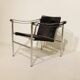 LC1 armchair with reclining backrest, model B301 by Le Corbusier - no. 412