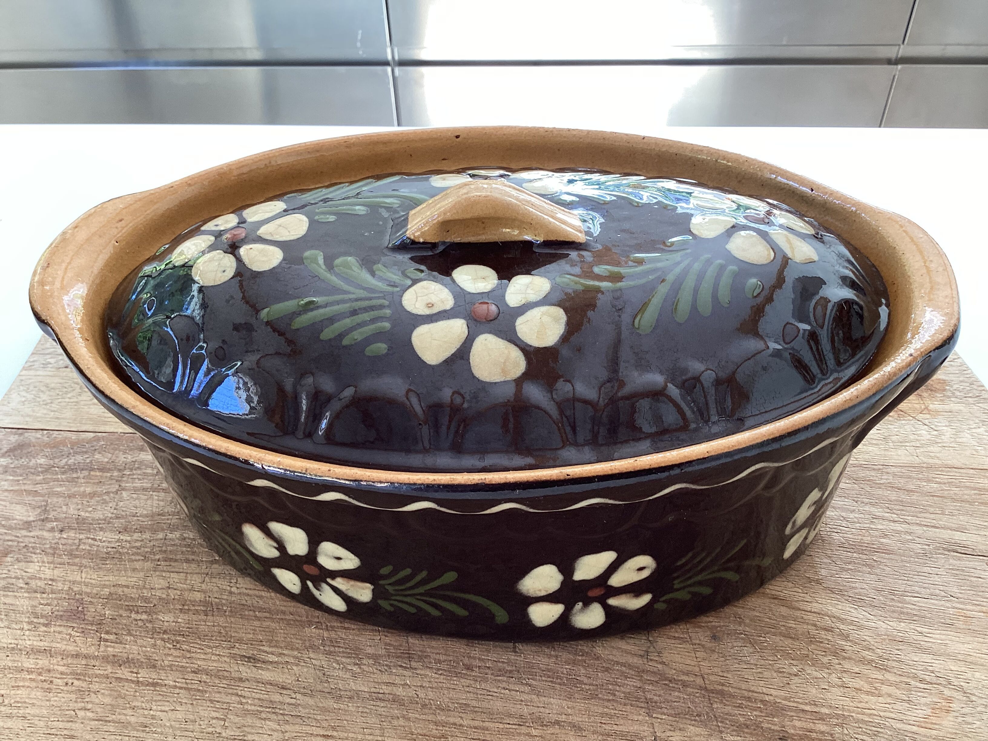 Alsatian ceramic terrine