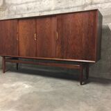 Danish rosewood highboard, 1960