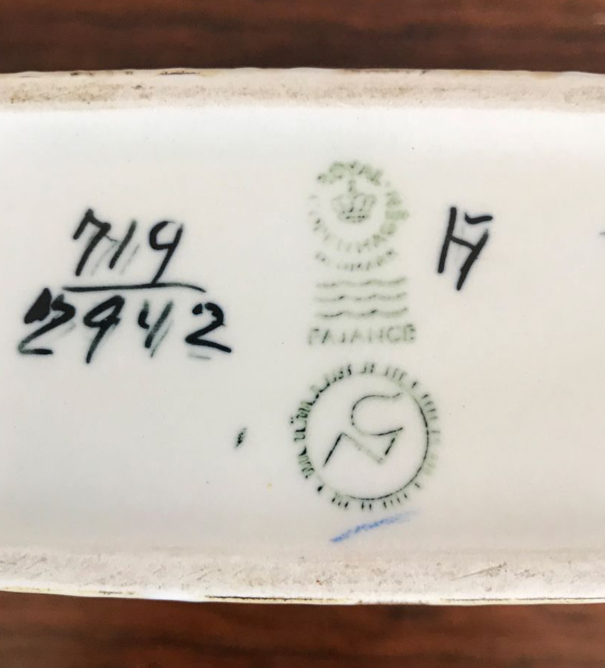 Ceramic vases by Nils Thorsson for Royal Copenhagen Denmark 1960s