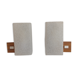 Paire d'appliques vintage - formica