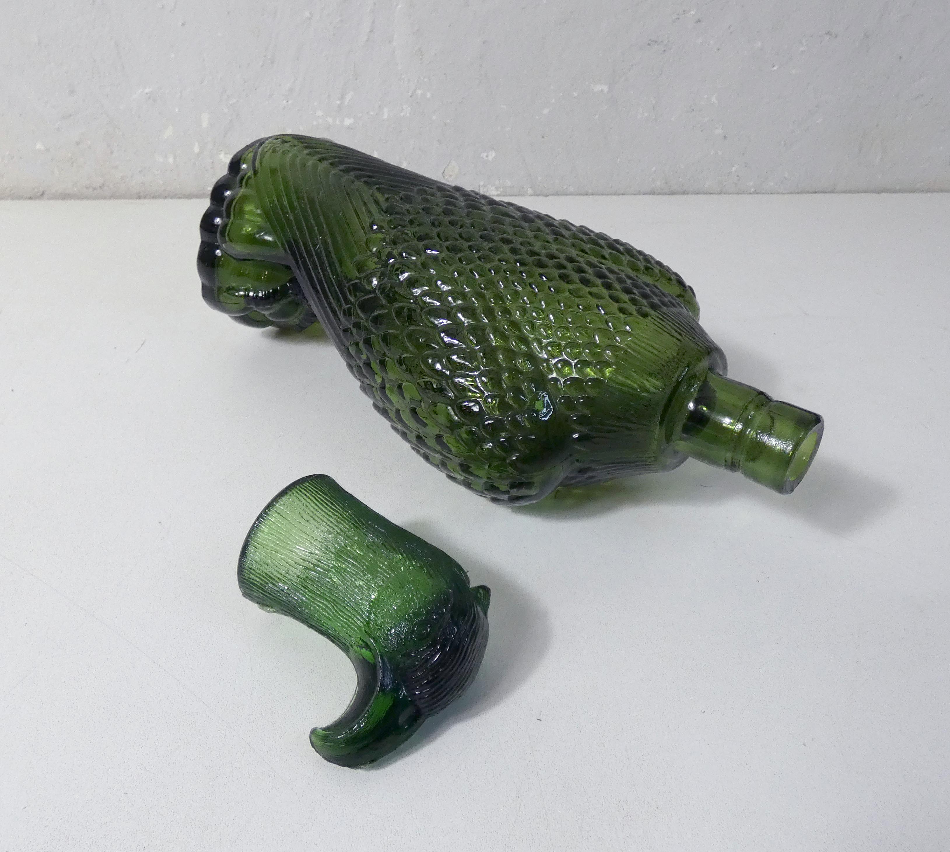 Glass eagle decanter whisky decanter