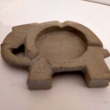 Elephant animal ashtray