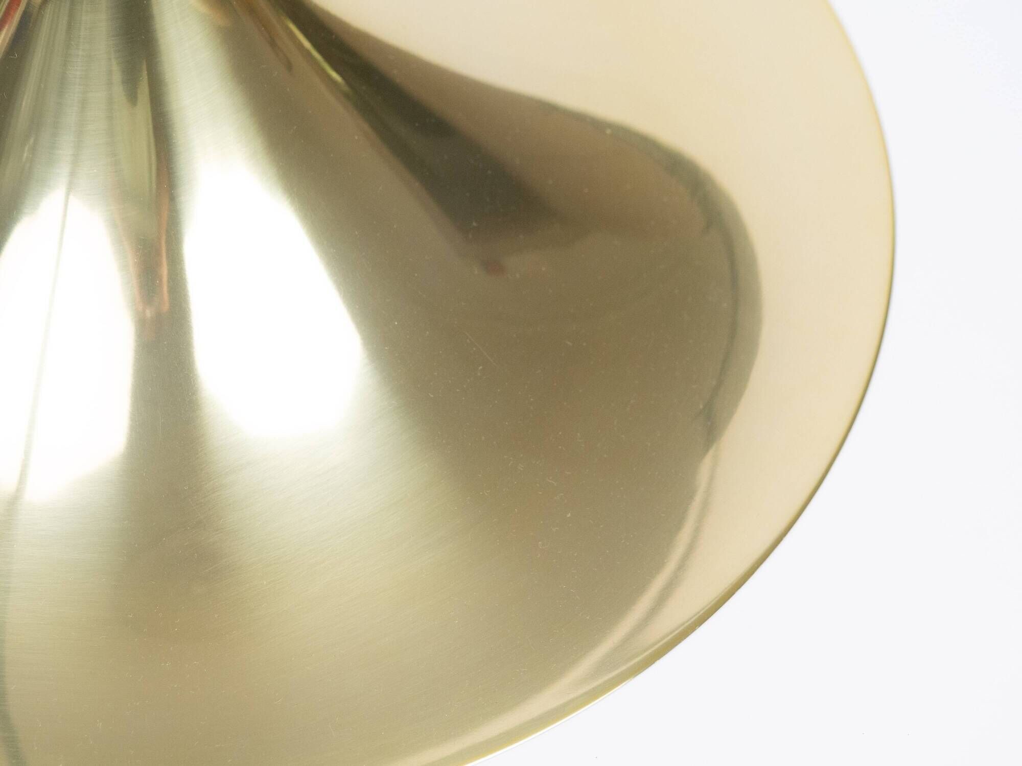 Vintage Semi Pendant Lamp by Fog & Mørup, 47 cm, Danish Mid-Century Design,