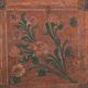 Antique trunk with floral motifs (c.1920) #24