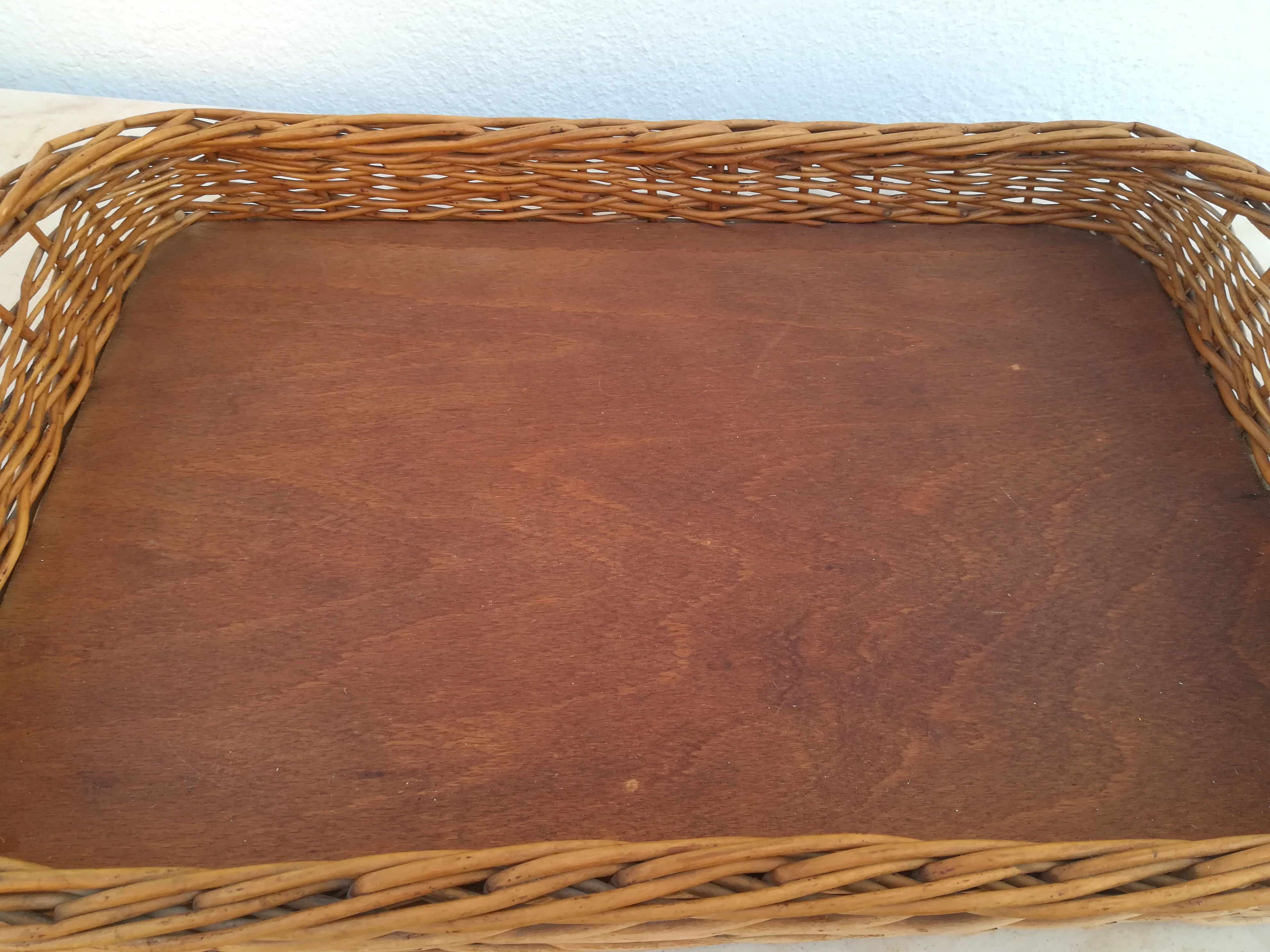 Plateau en osier