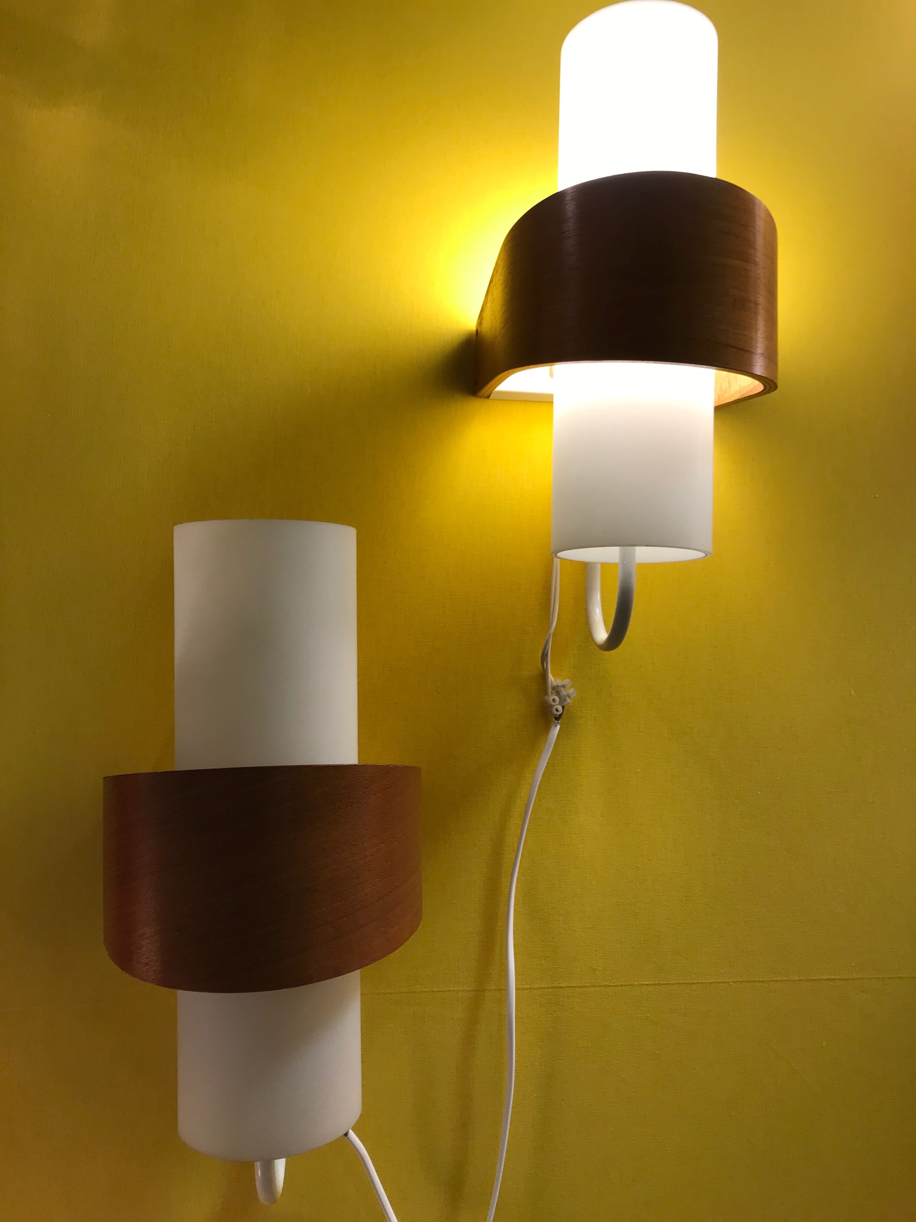 NX40 pair of sconces by Louis Kalff