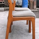 Paire de chaises traîneau