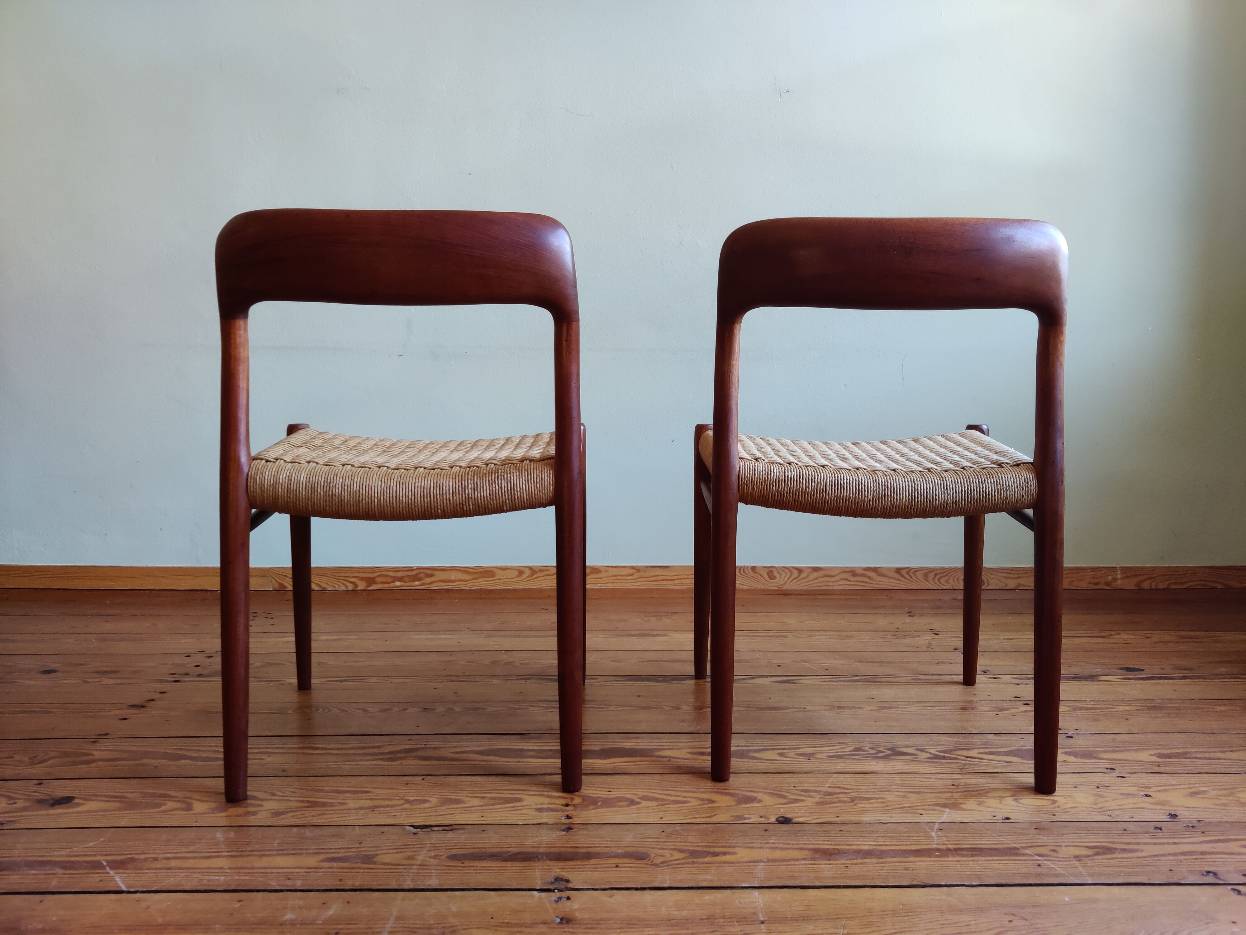 Niels Otto Mølller dining chairs, set of 4