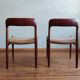 Niels Otto Mølller dining chairs, set of 4