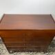 Antique chest of drawers 4 drawers, compass feet, 1960s