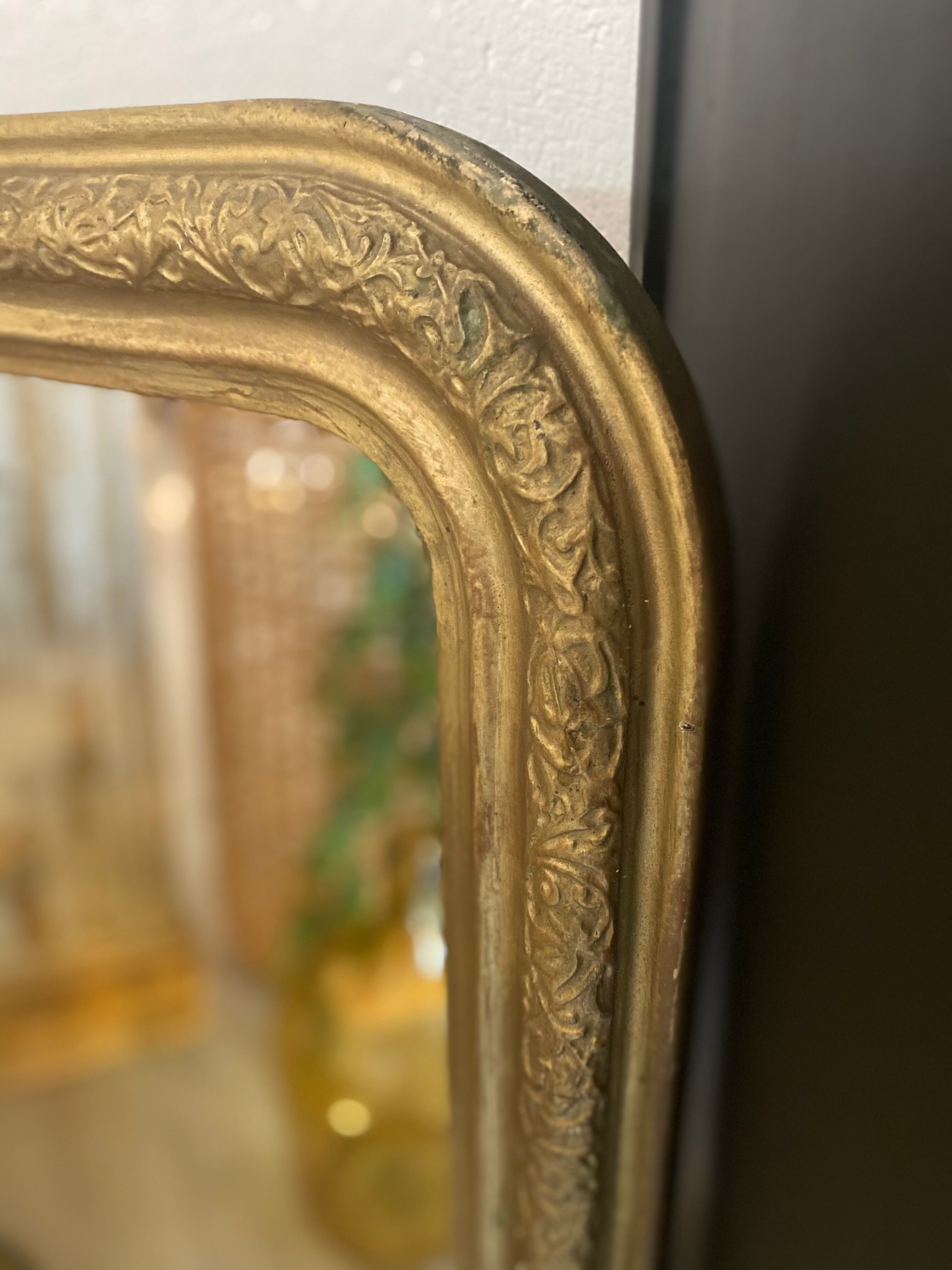 Louis Philippe style mirror - 68x52cm