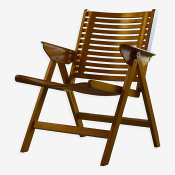 Fauteuil scandinave en bois de hetre « Rex » par Niko Kralj, Solvénie 1950