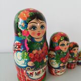 Matriochka Russian dolls 70s
