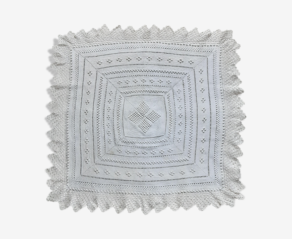 Dessus de coussin au crochet