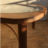 Teak and glass coffee table, Nathan edition of the 1960