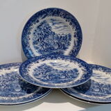 Set of 6 Churchill flat plates