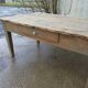Table de ferme basse