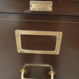 Drawer locker Ronéo industrial furniture around 1940