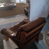 Brutalist armchair